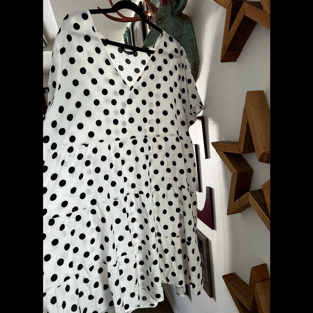 Shien polka dot dress